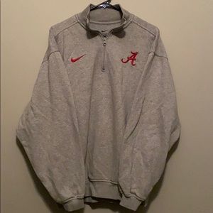 Men’s Medium Nike  Alabama Collared Sweatshirt
